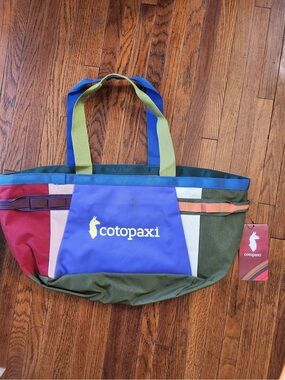 Cotopaxi Multicolor 30L Canvas Tote Bag